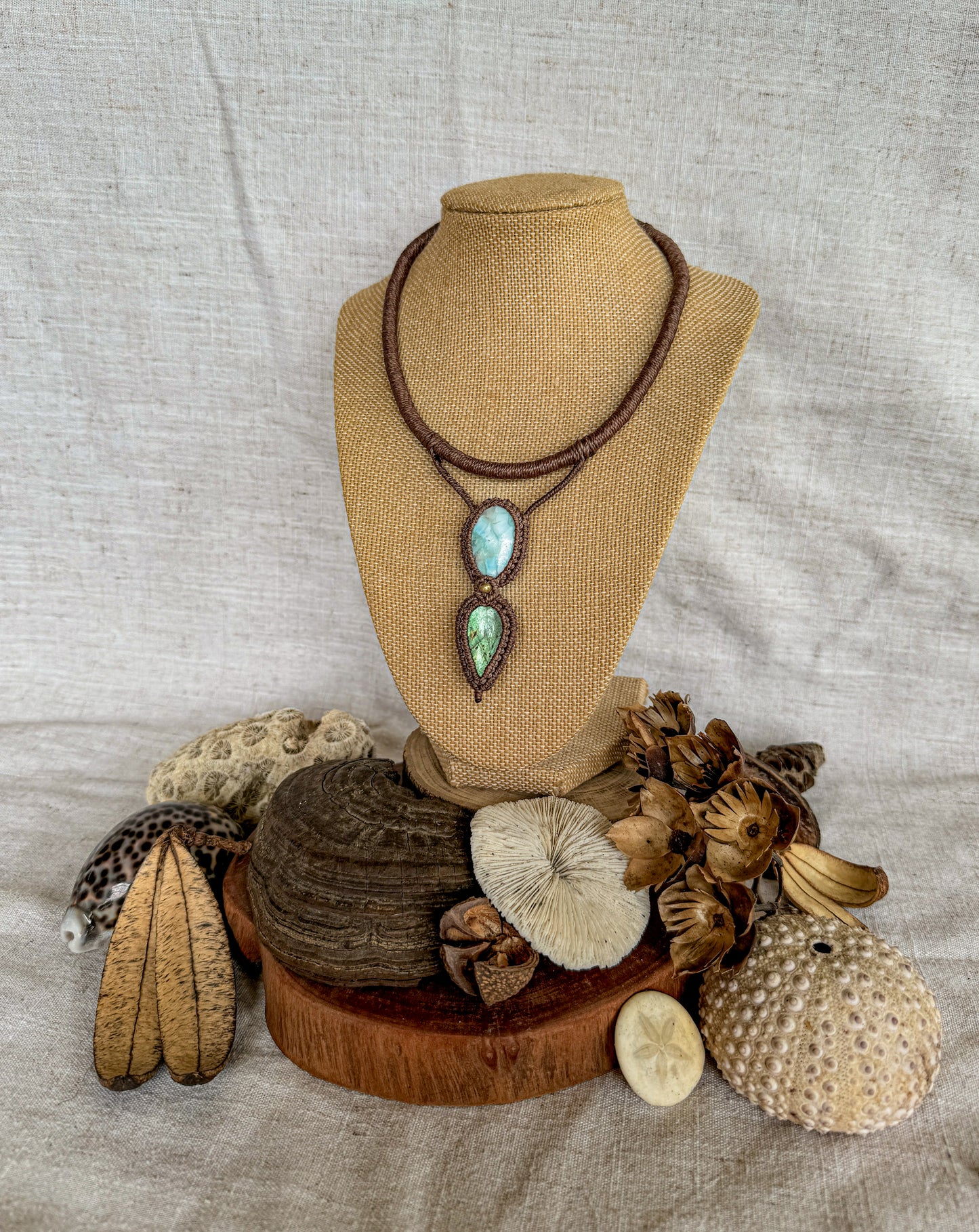 Larimar and Labradorite