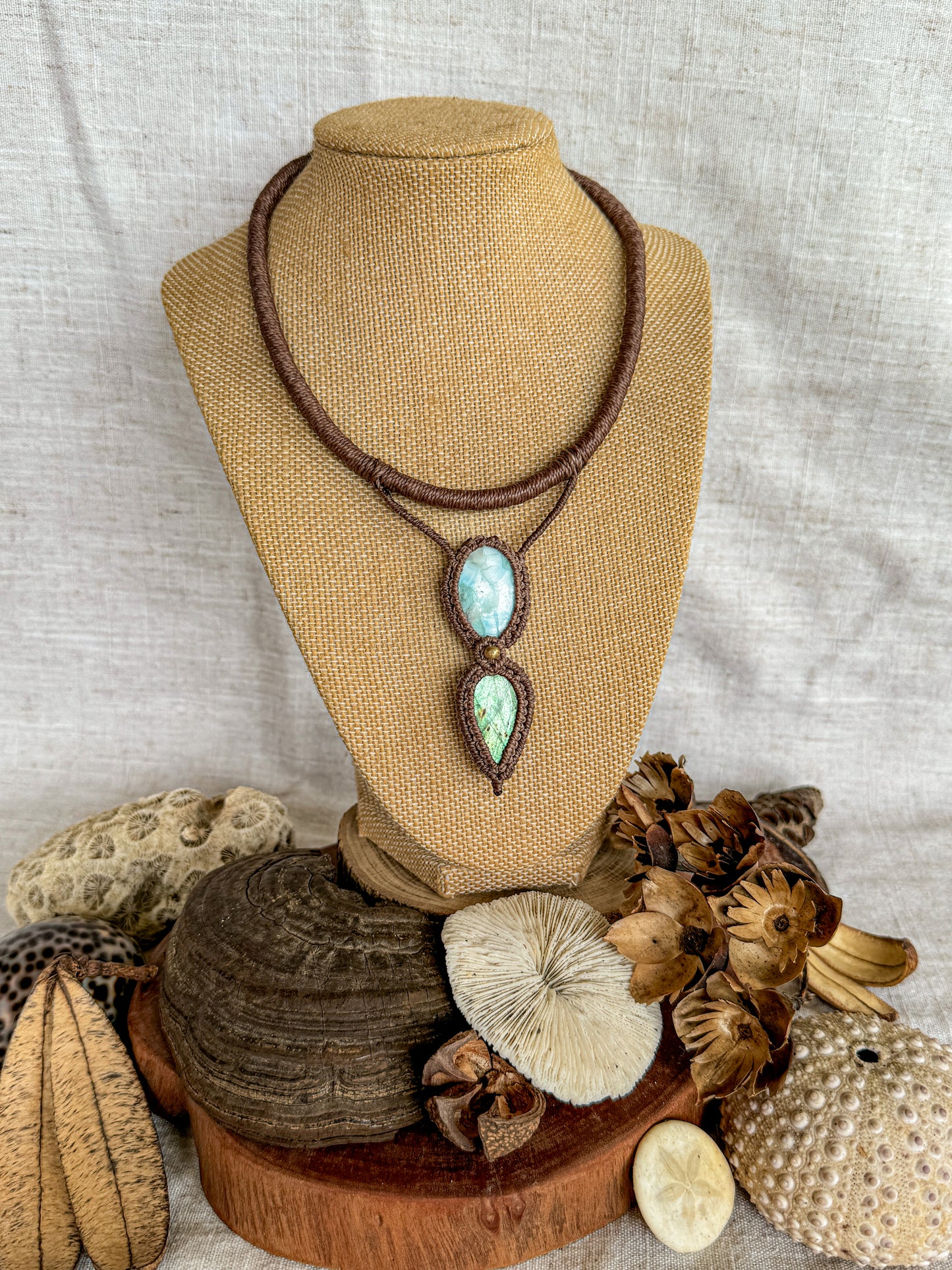 Larimar and Labradorite