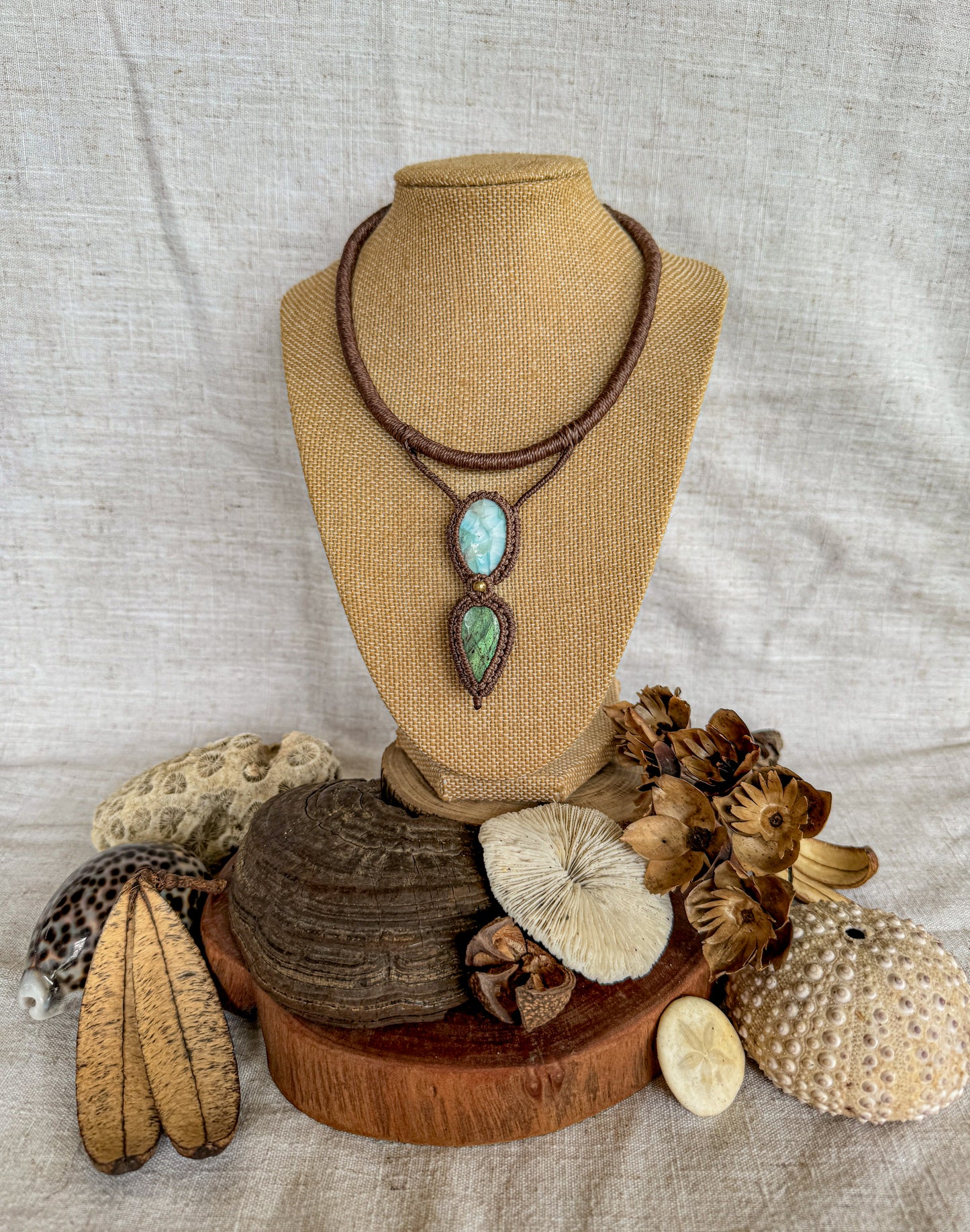 Larimar and Labradorite