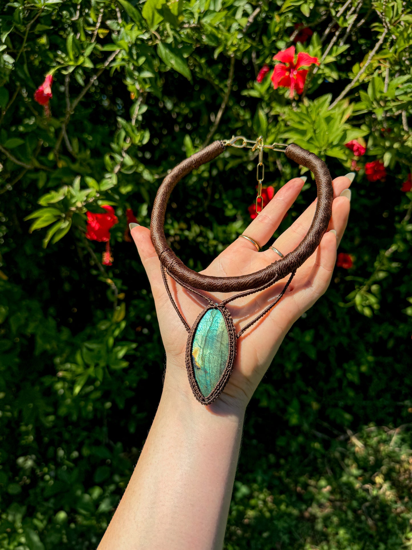 Ocean Labradorite necklace