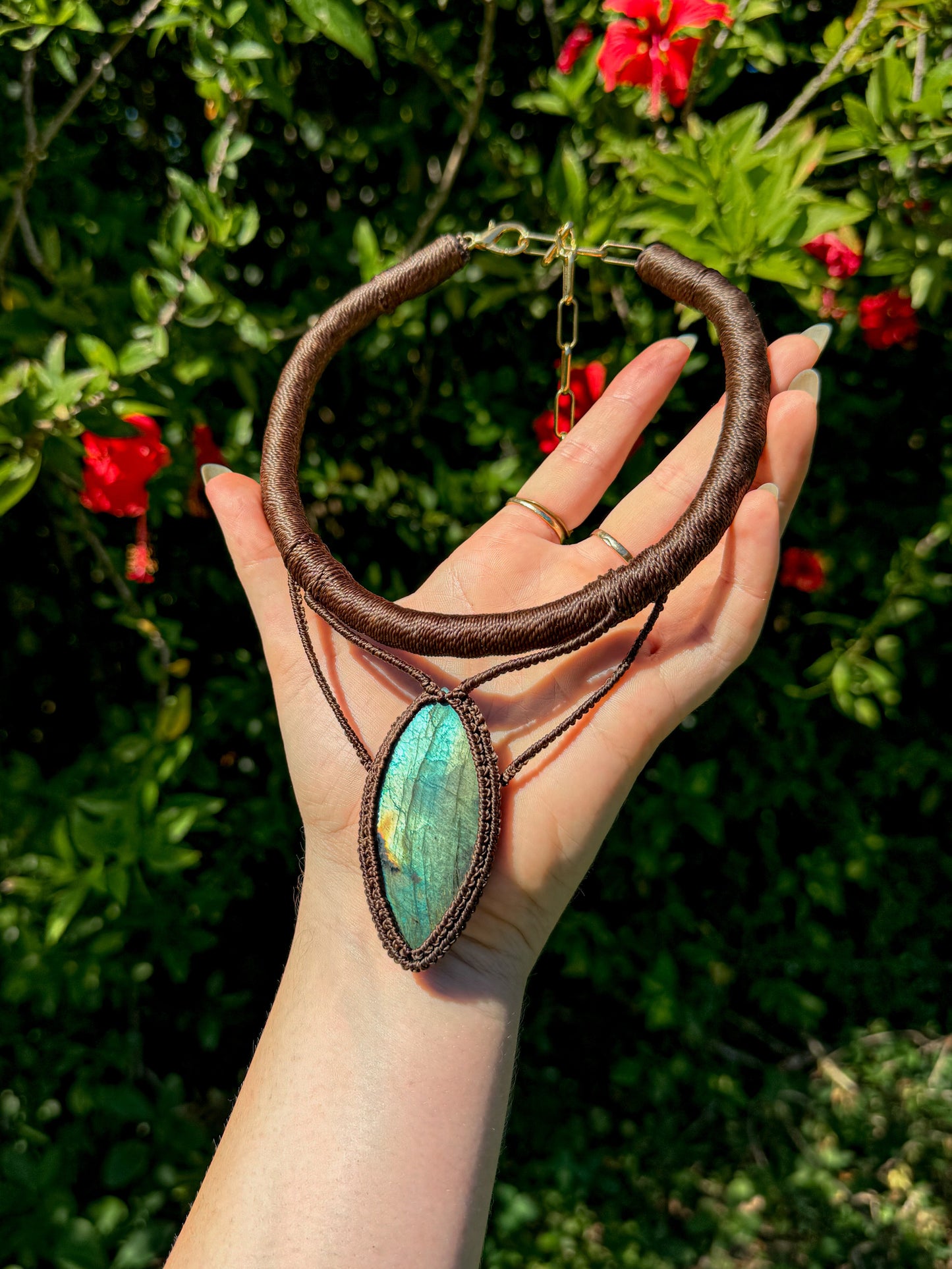 Ocean Labradorite necklace