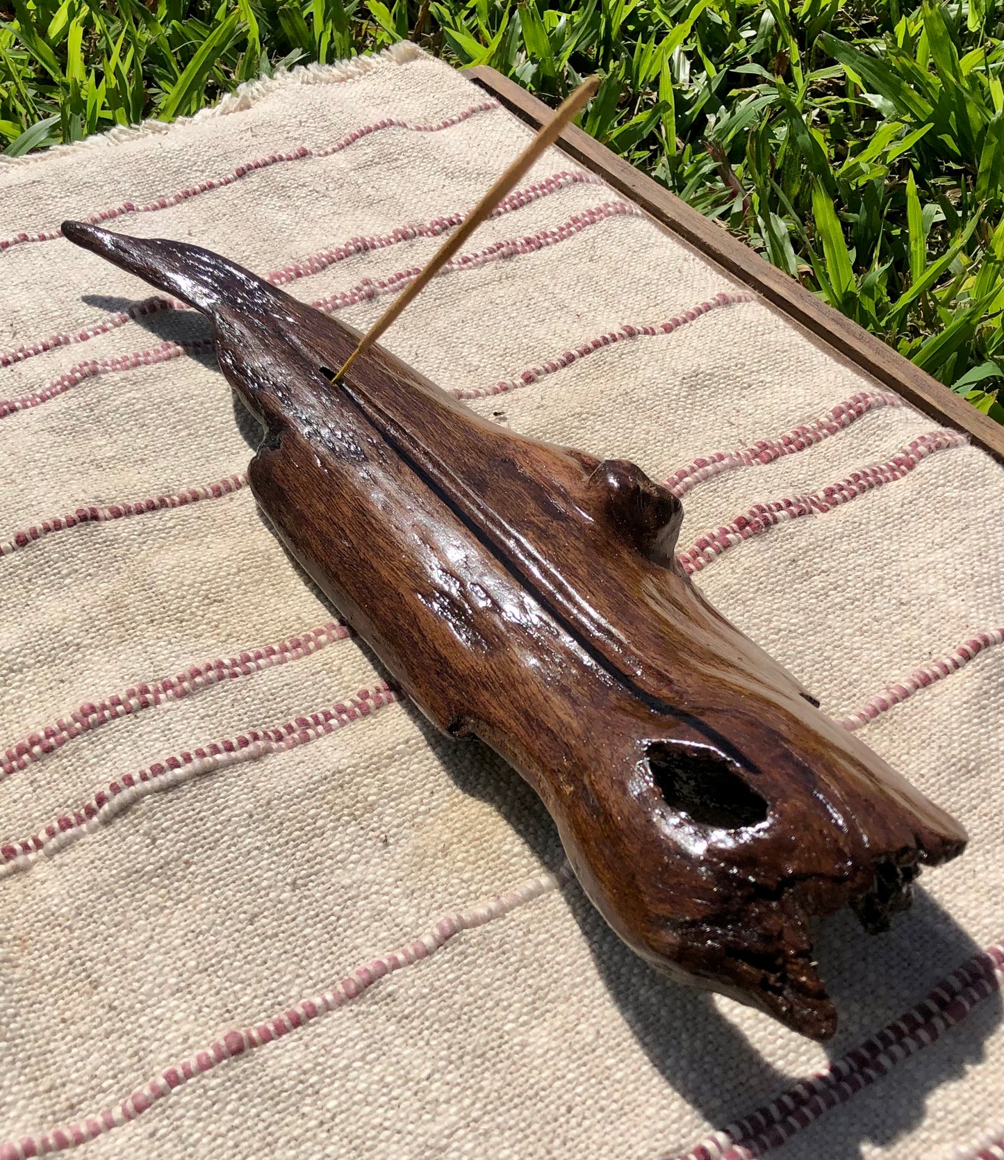 Dazzling Driftwood Stick Incense Holder