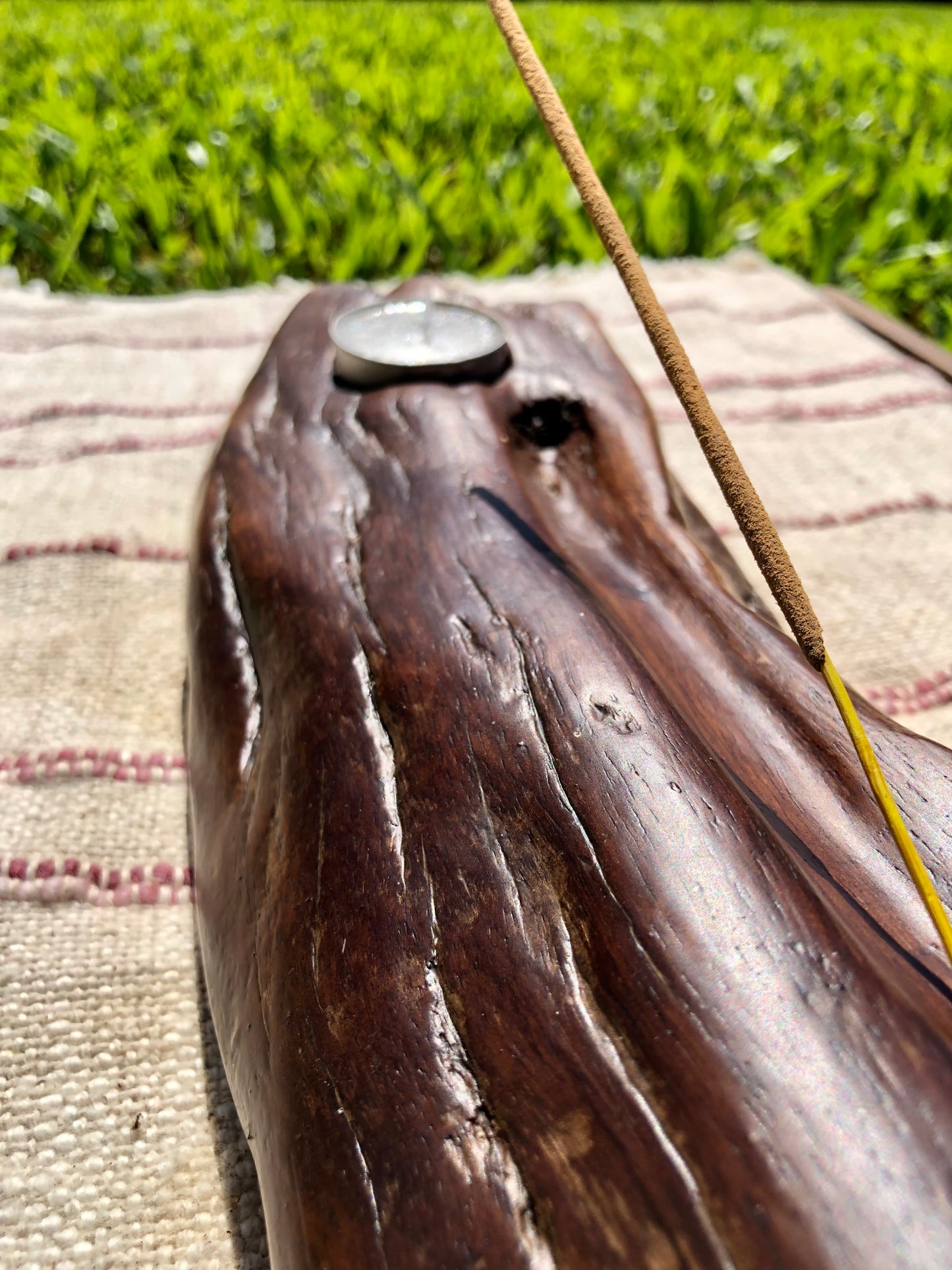 Divine Driftwood Stick Incense Holder