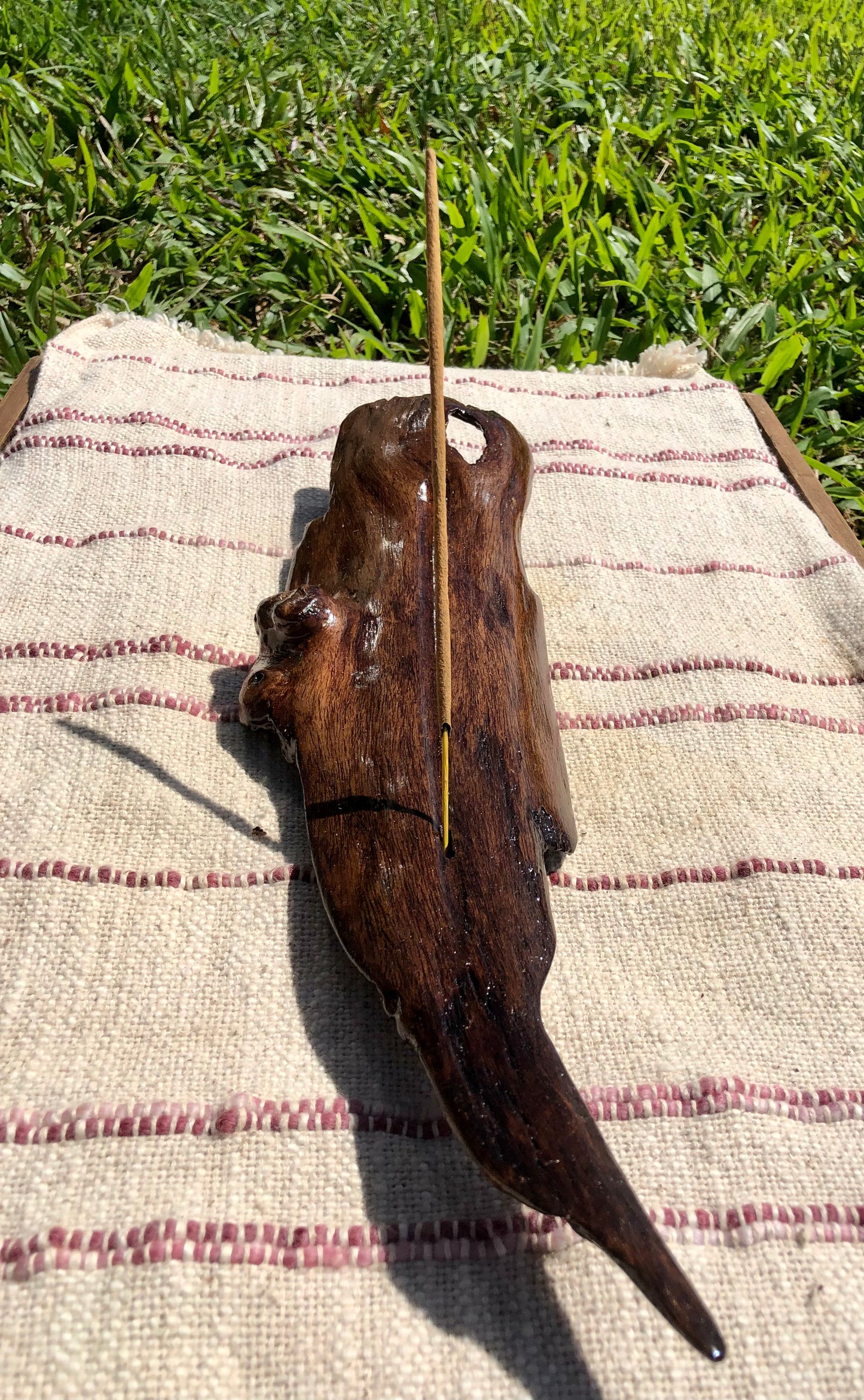 Dazzling Driftwood Stick Incense Holder