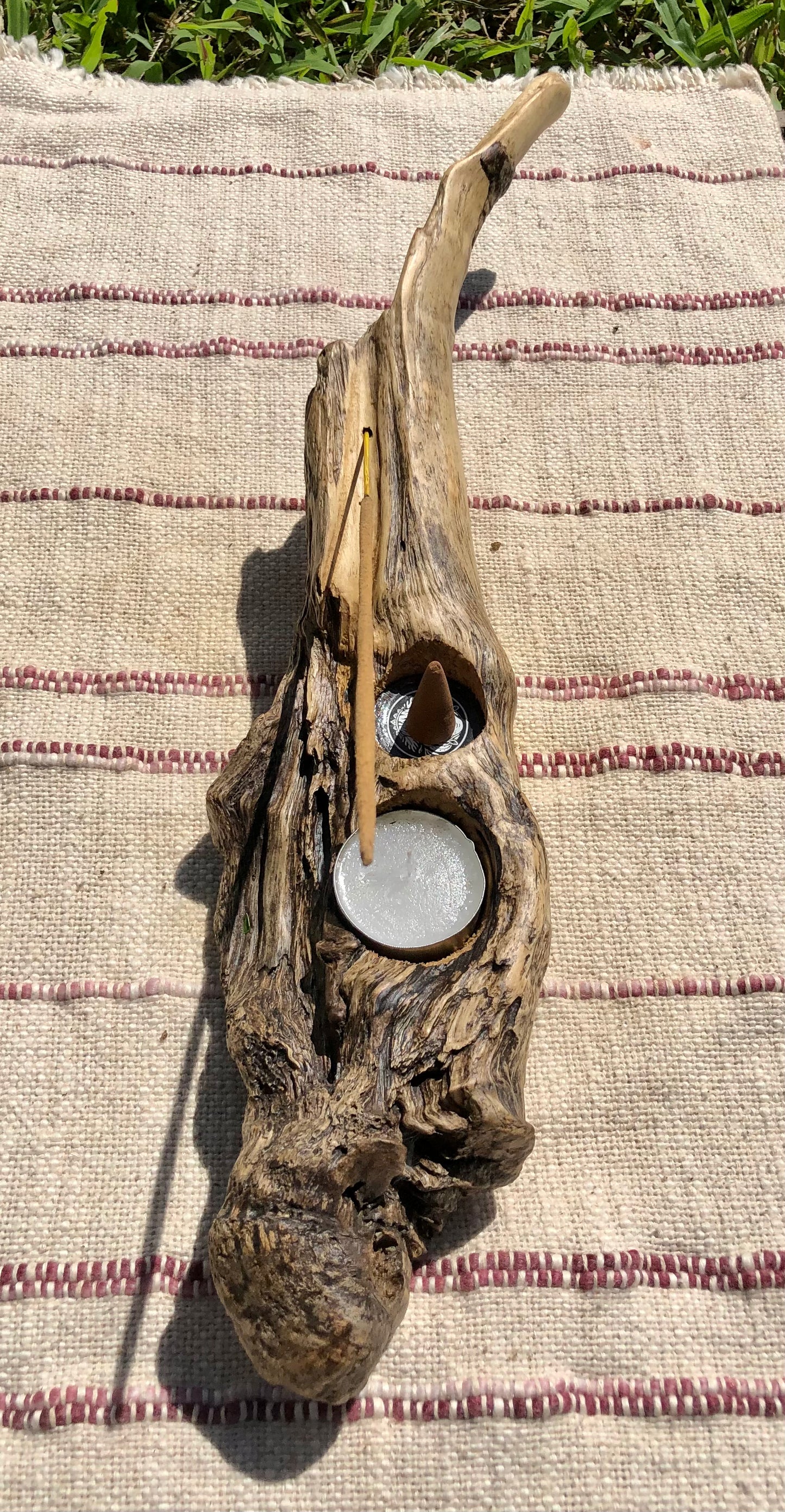 Alluring Driftwood Incense Holder