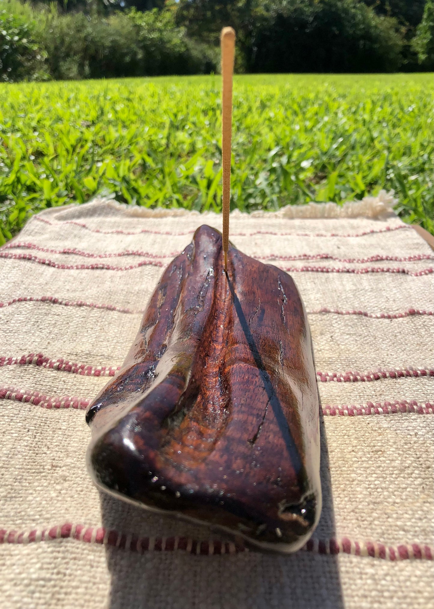 Elegant Driftwood Stick Incense Holder