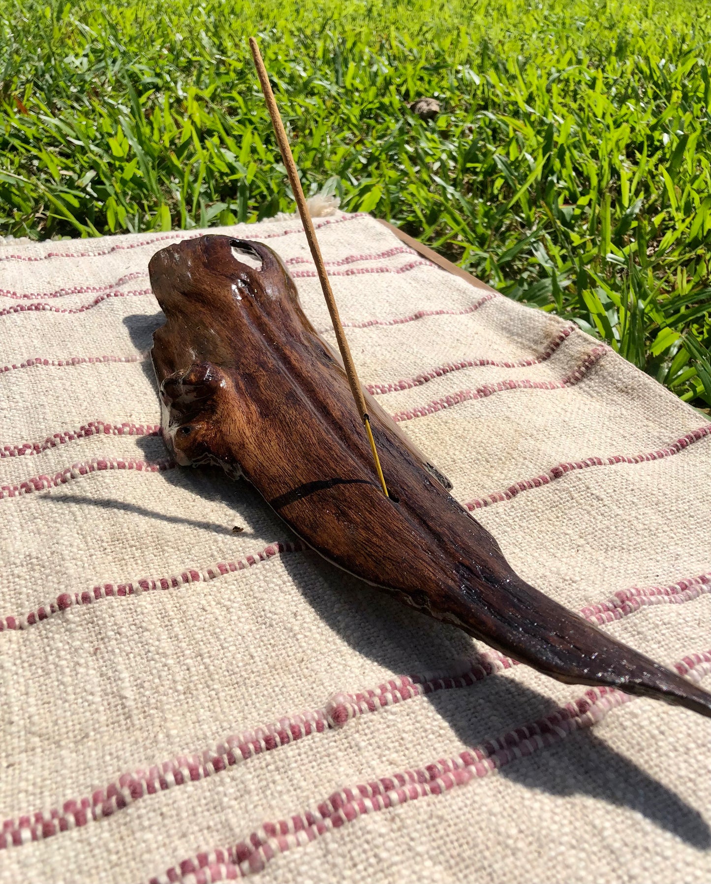 Dazzling Driftwood Stick Incense Holder
