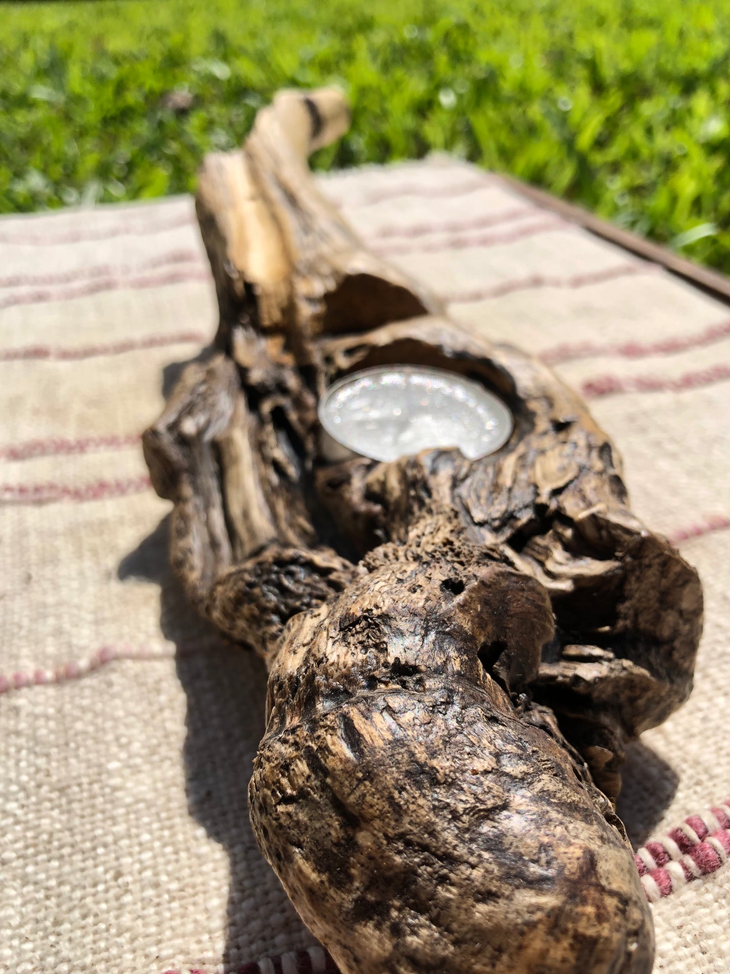 Alluring Driftwood Incense Holder