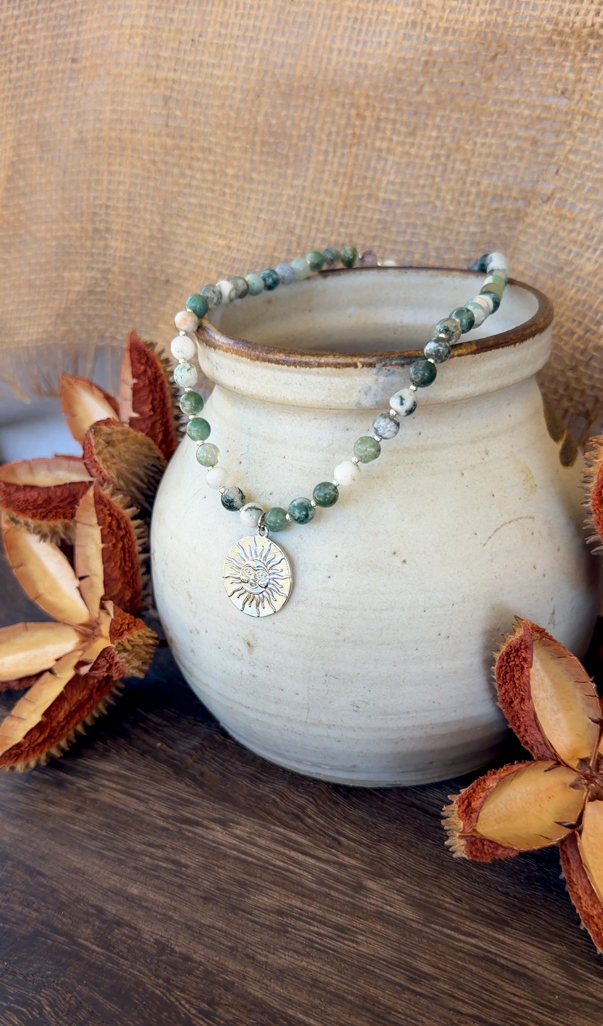 Crystal Bead Necklace