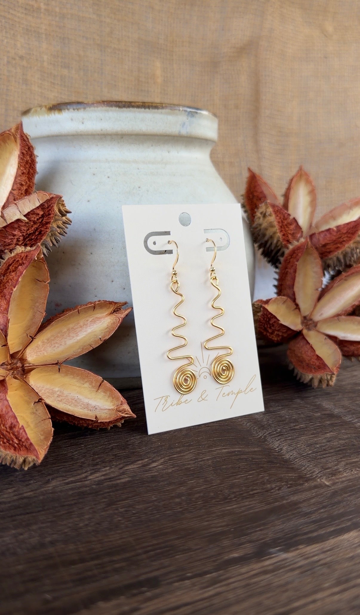 Quirky Wire Earrings