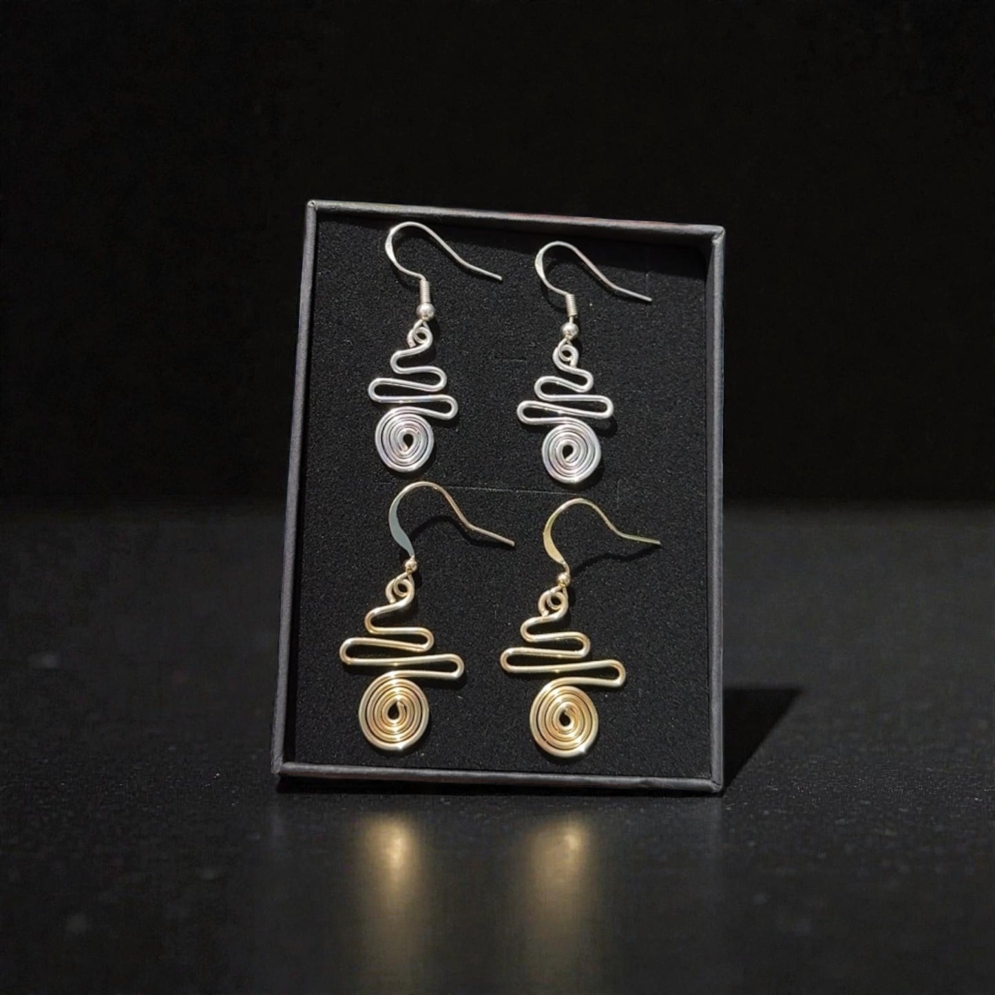 Quirky Wire Earrings