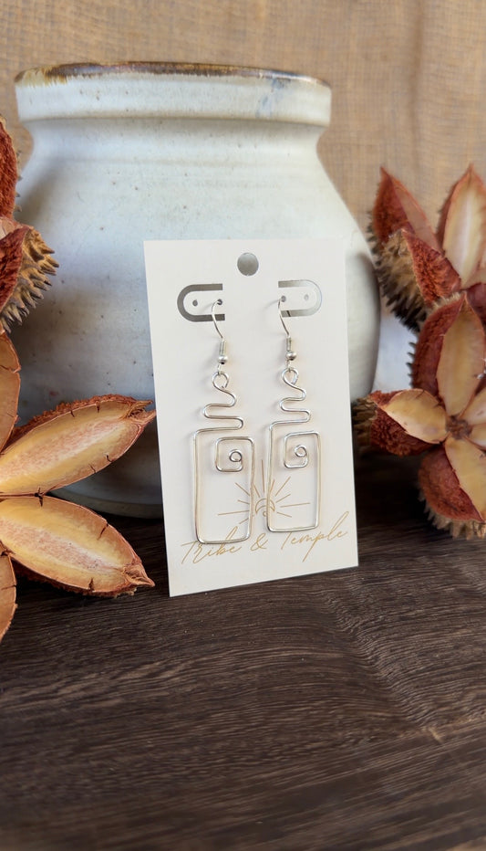 Quirky Wire Earrings