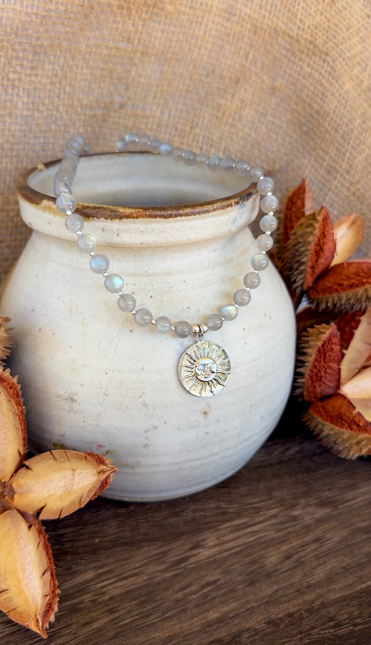 Crystal Bead Necklace