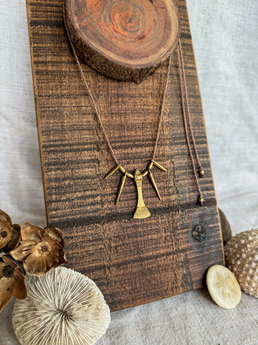 Warrior-Minimal Necklace