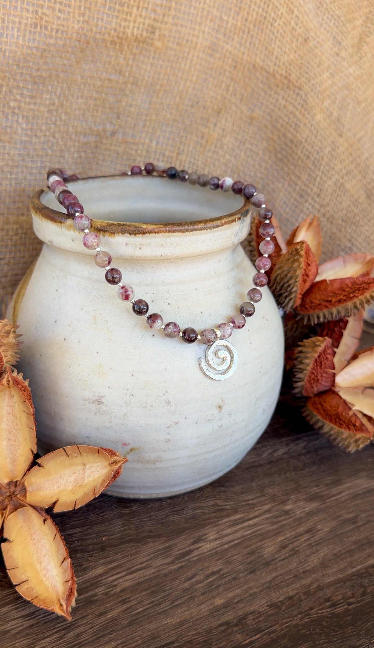 Crystal Bead Necklace