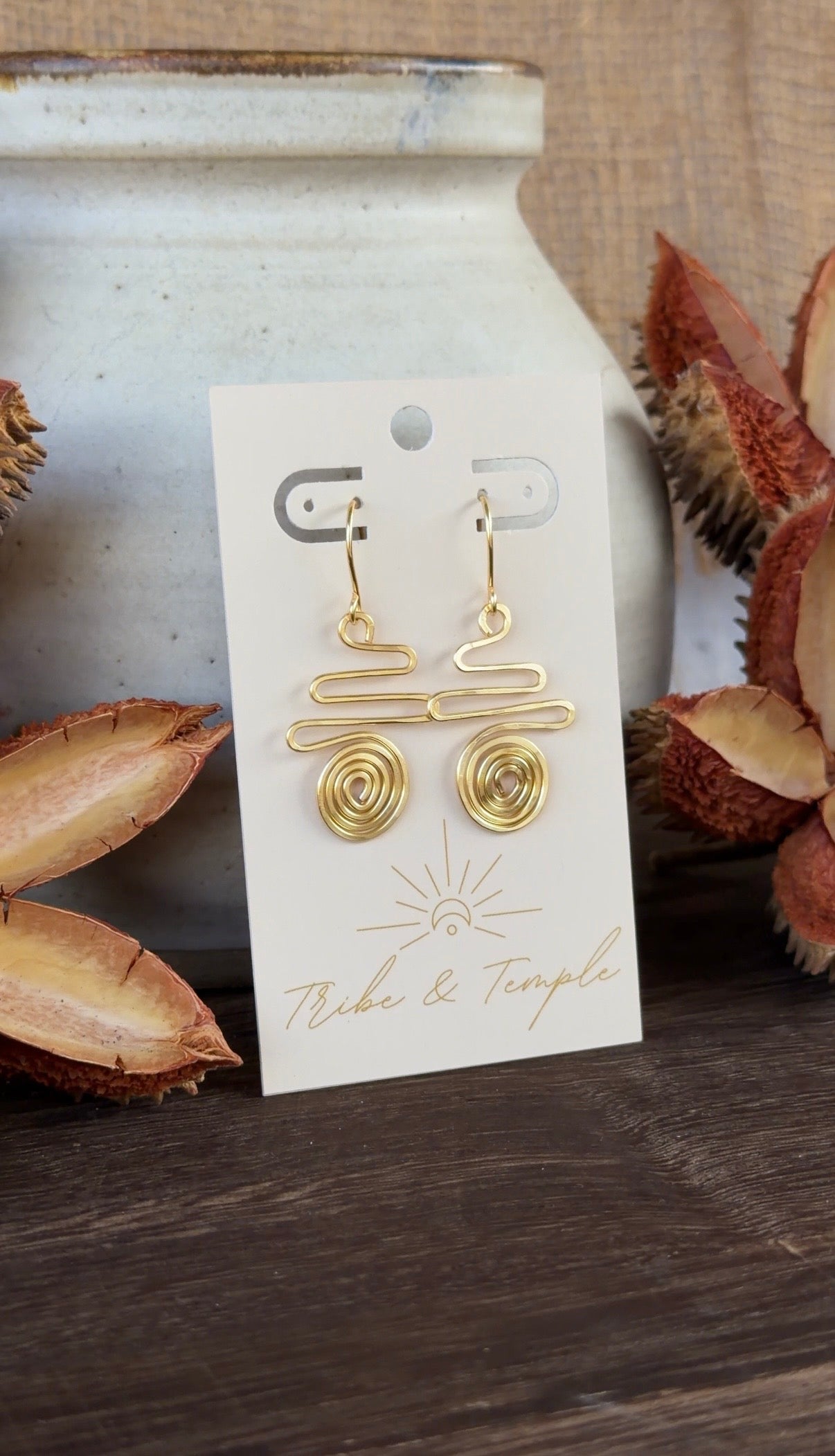 Quirky Wire Earrings