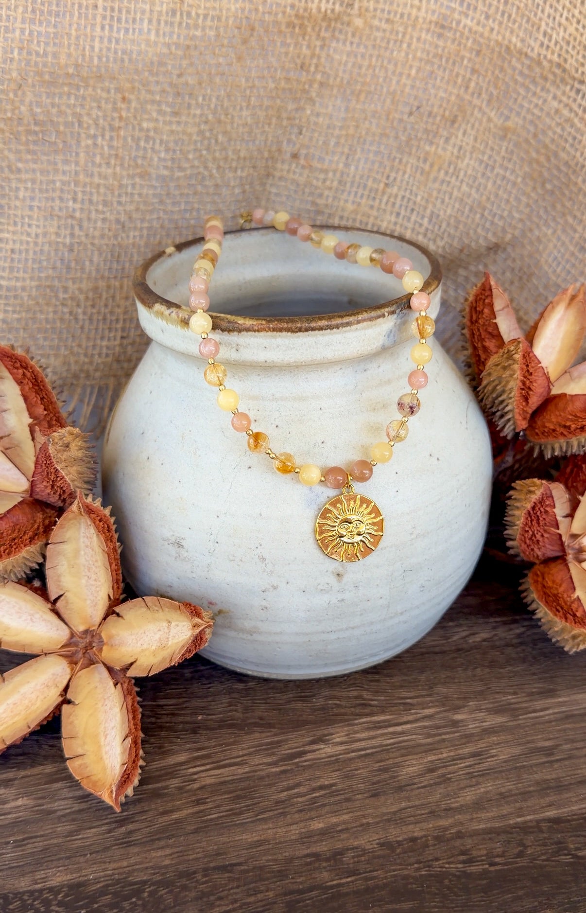 Crystal Bead Necklace