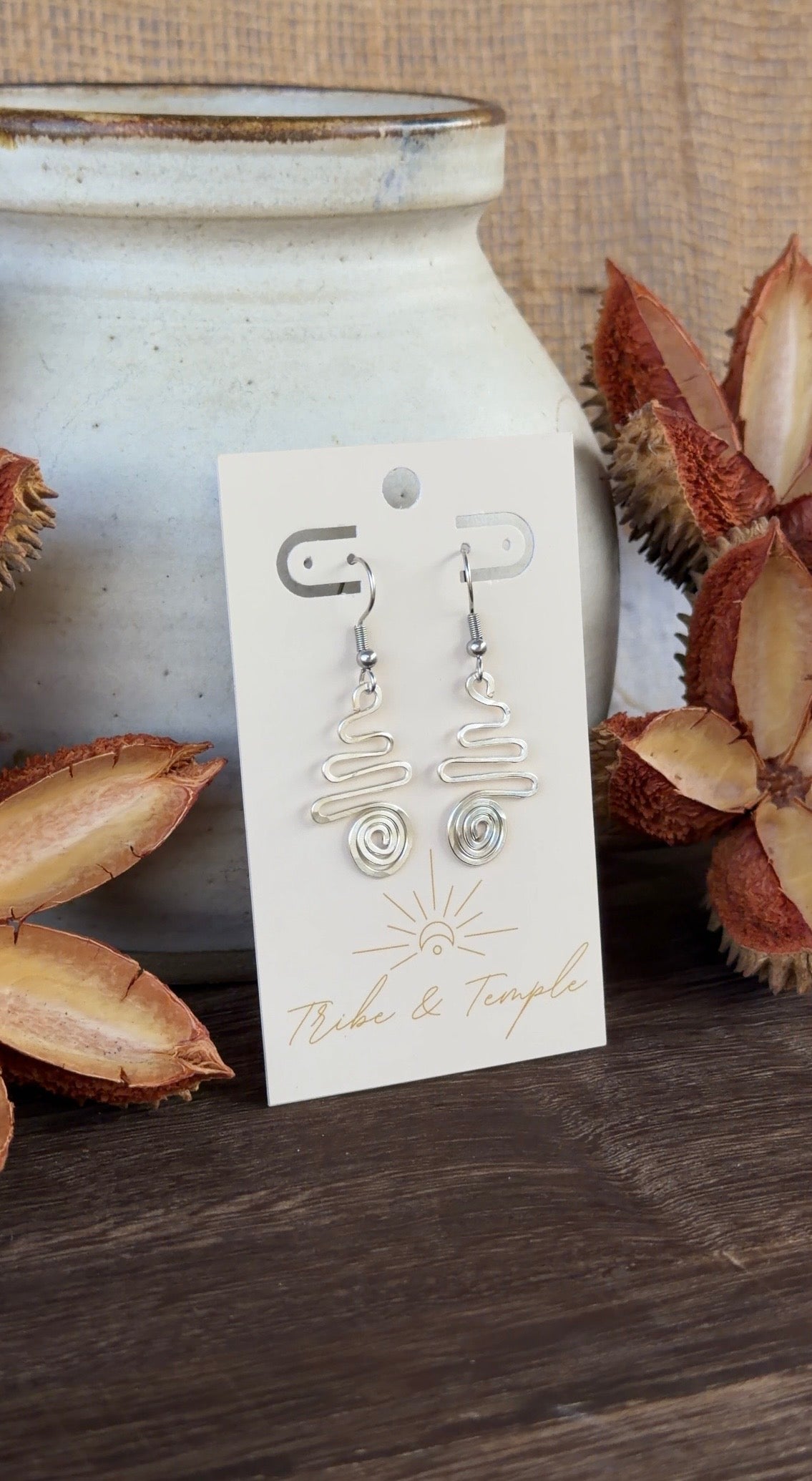 Quirky Wire Earrings