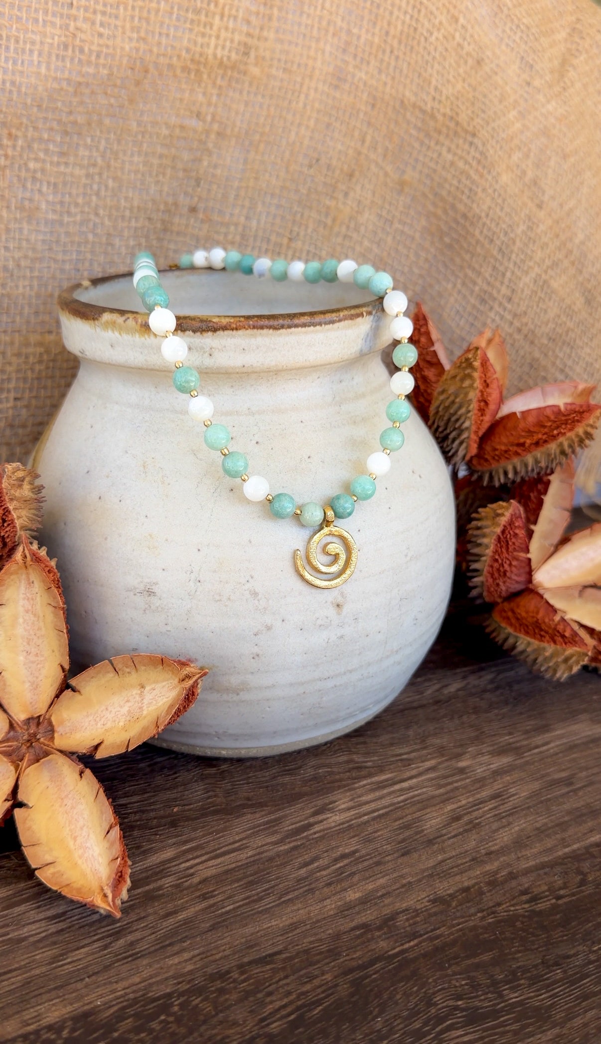 Crystal Bead Necklace