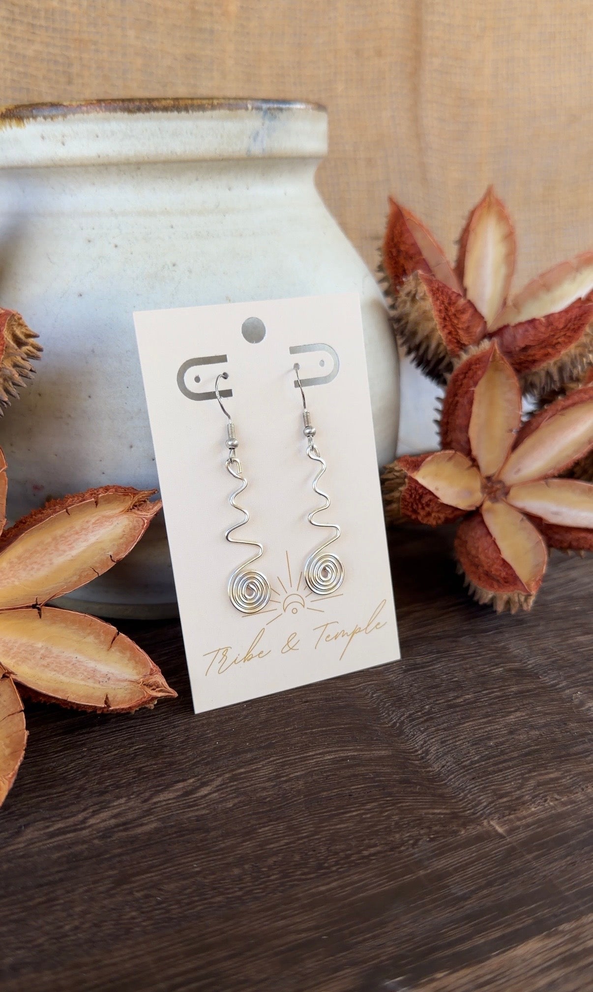 Quirky Wire Earrings