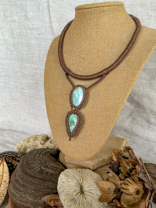 Larimar and Labradorite