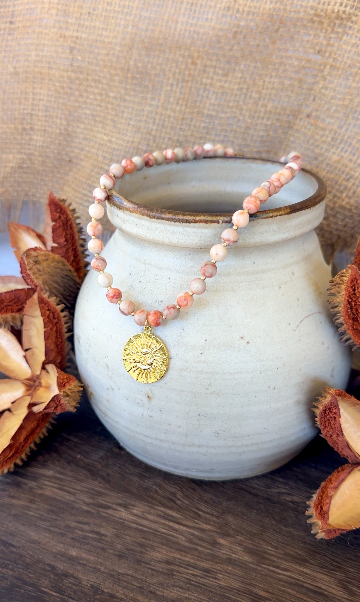 Crystal Bead Necklace
