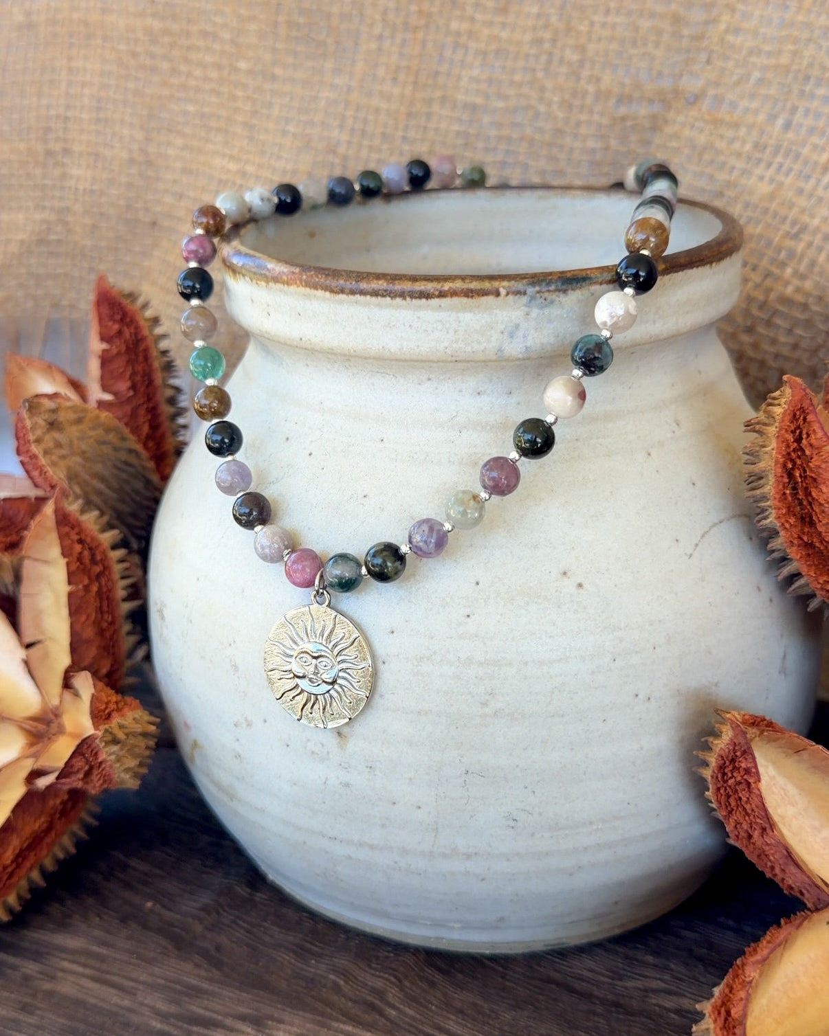 Crystal Bead Necklace