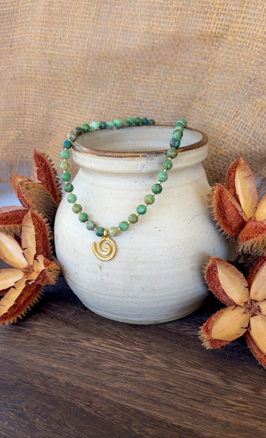 Crystal Bead Necklace