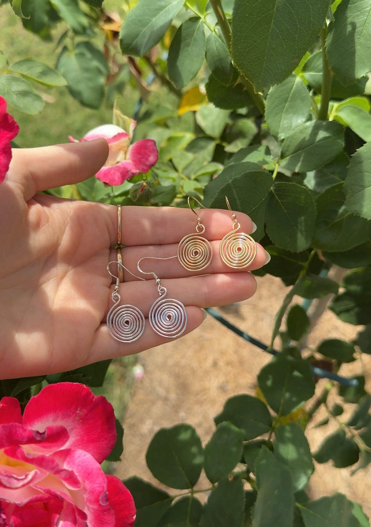 Quirky Wire Earrings