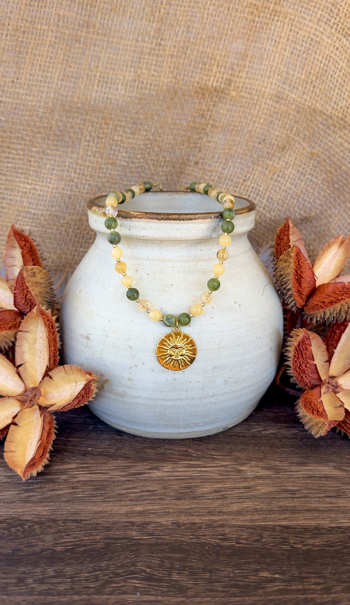 Crystal Bead Necklace
