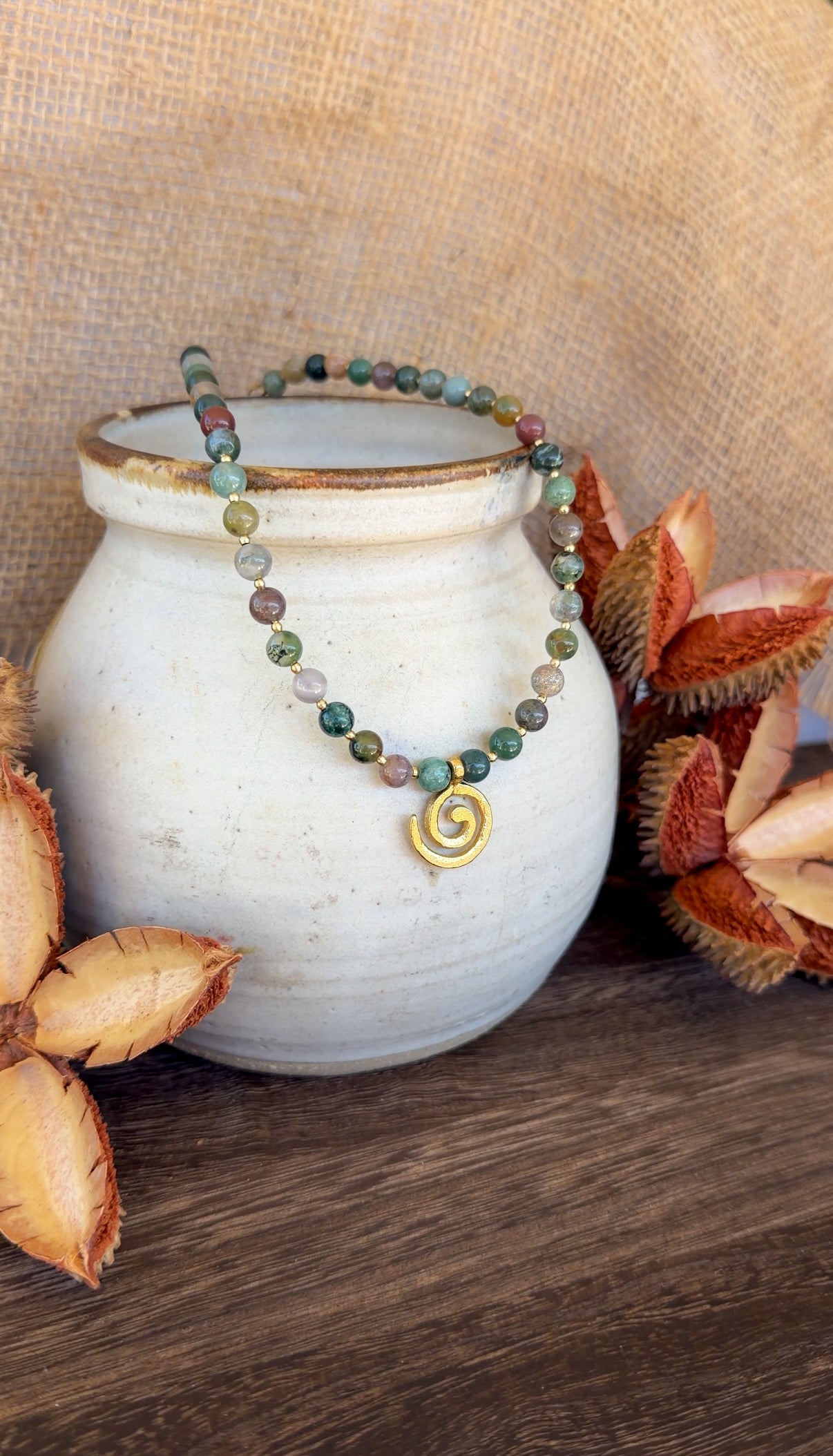 Crystal Bead Necklace