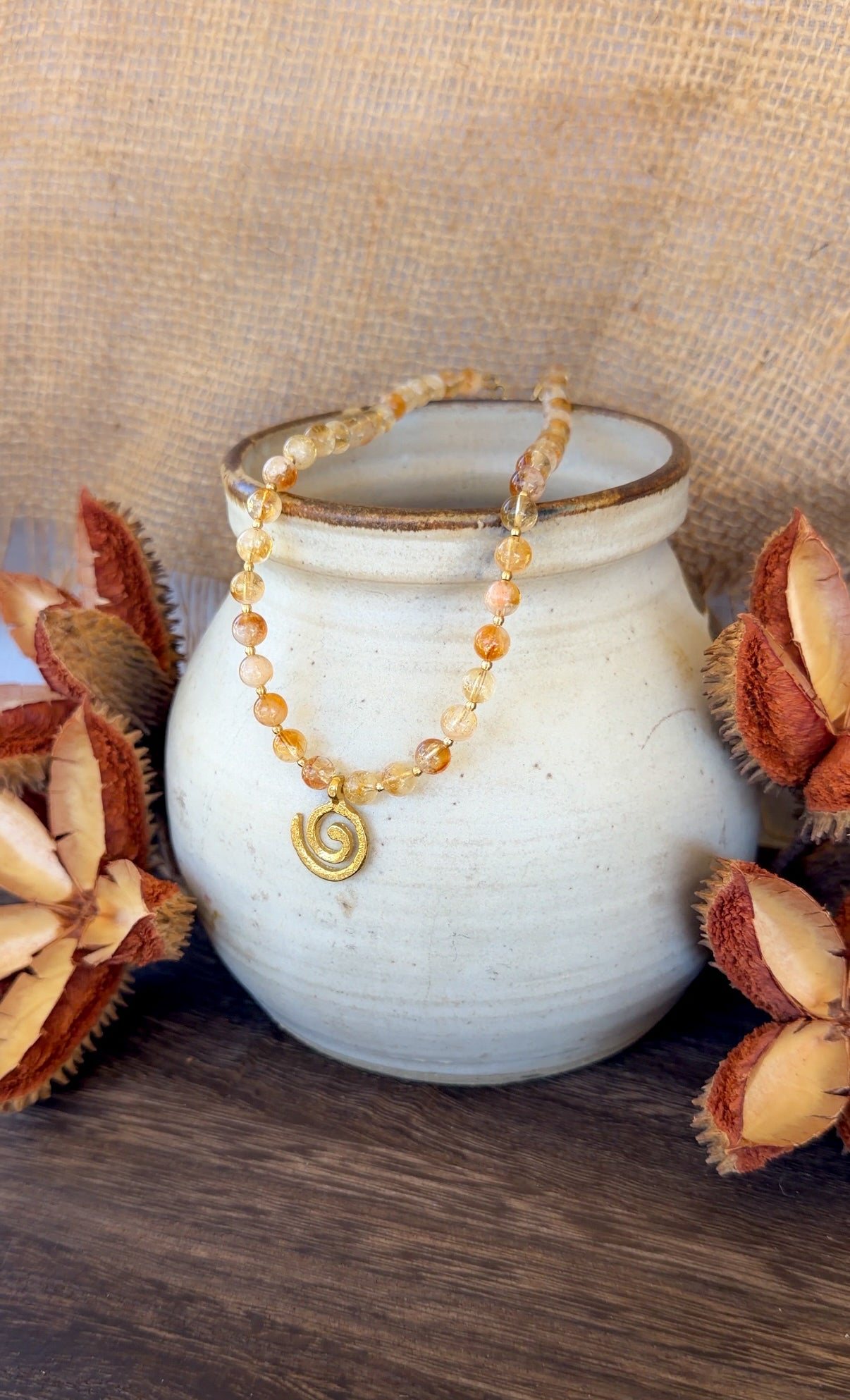 Crystal Bead Necklace