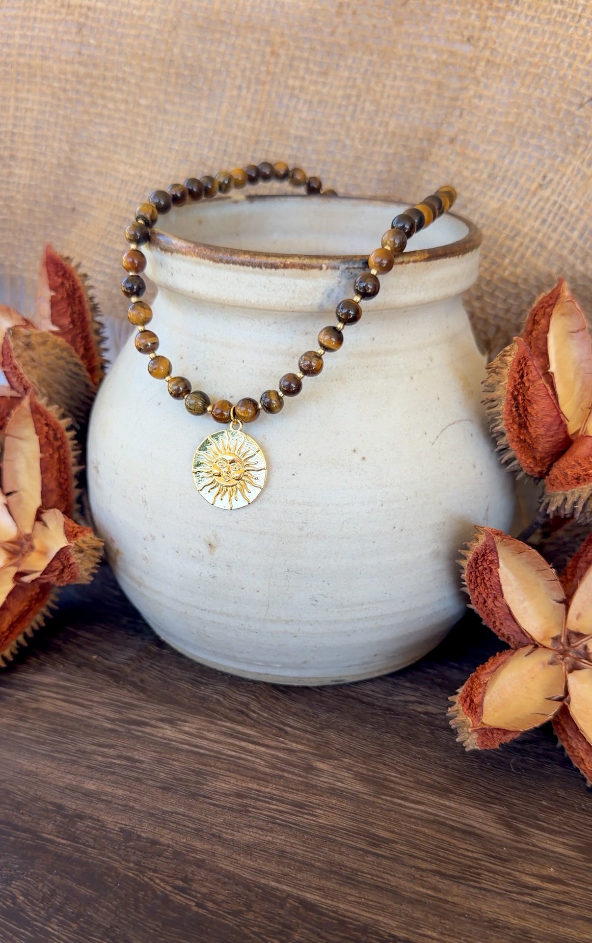 Crystal Bead Necklace