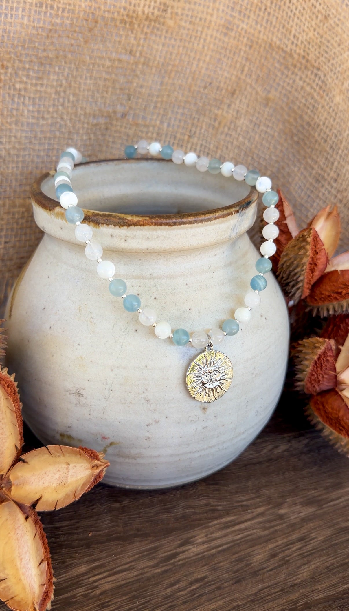 Crystal Bead Necklace