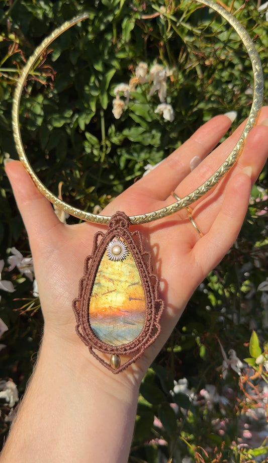 Golden Hour ~ Labradorite