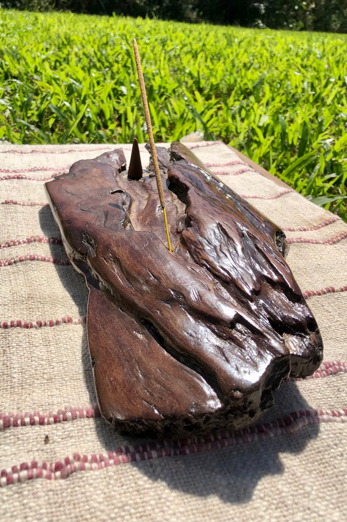 Enticing Driftwood Stick Incense Holder
