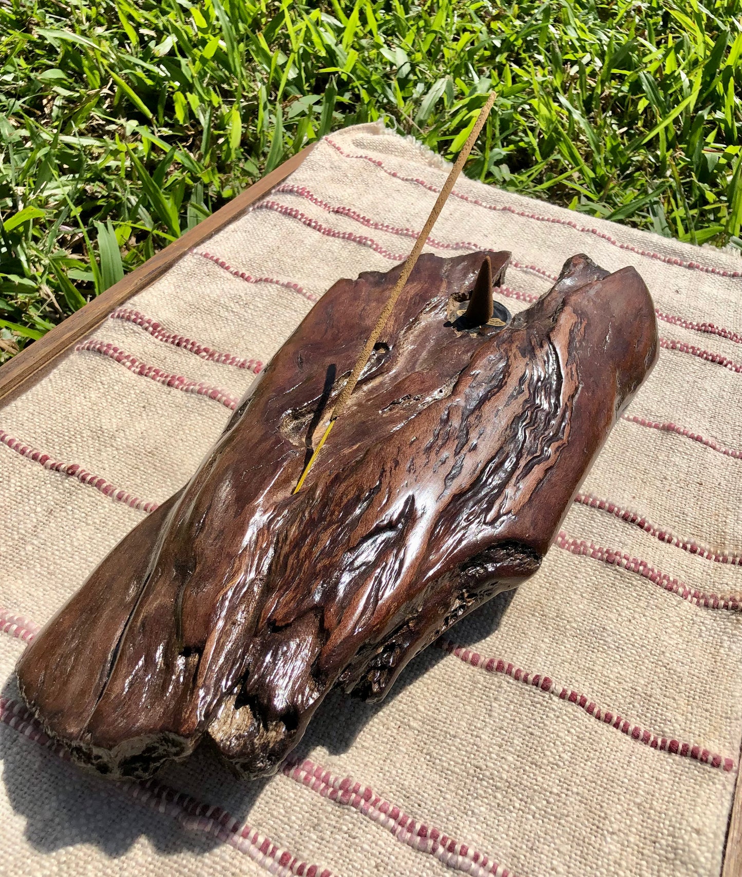 Enticing Driftwood Stick Incense Holder