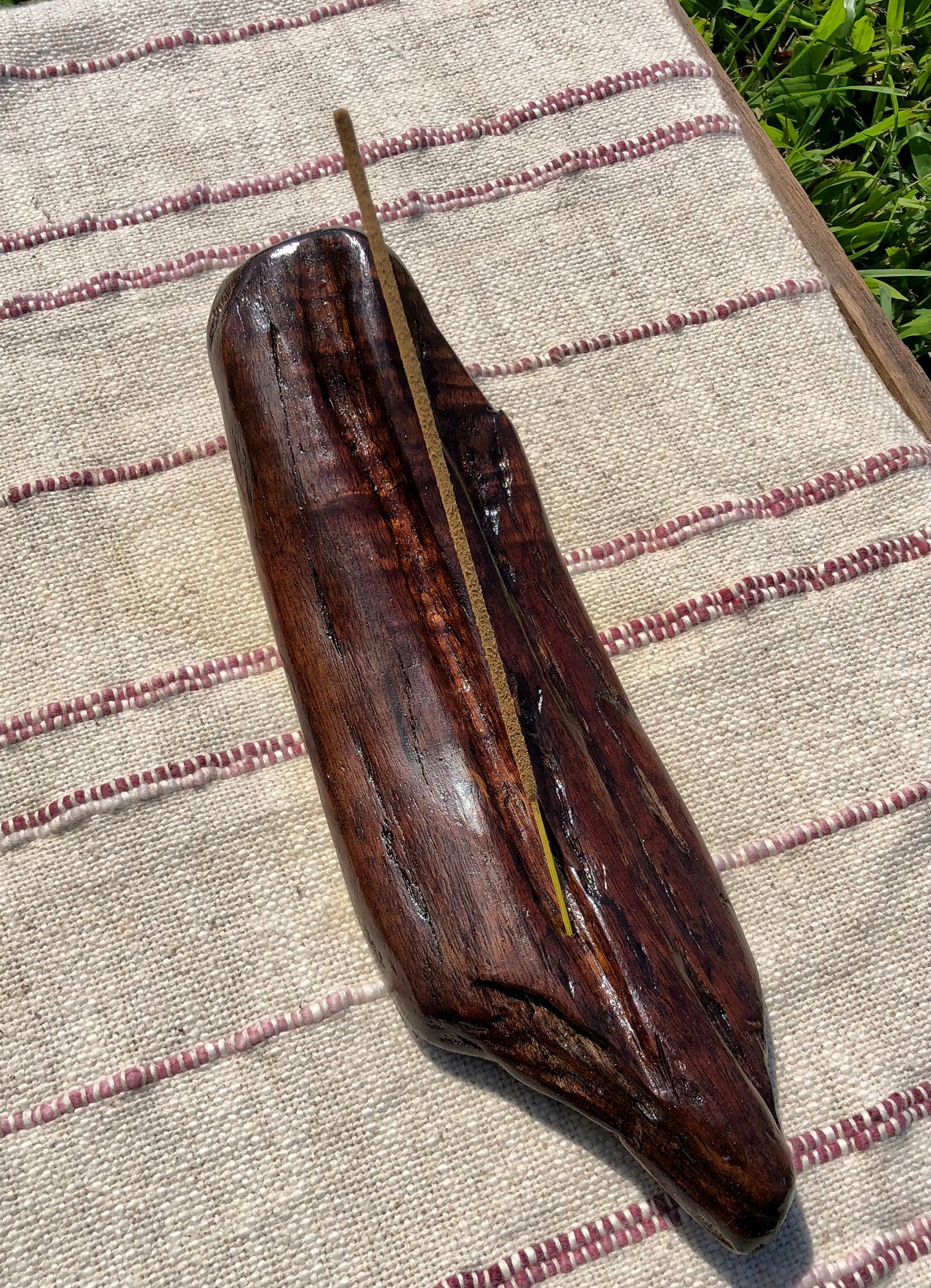 Elegant Driftwood Stick Incense Holder