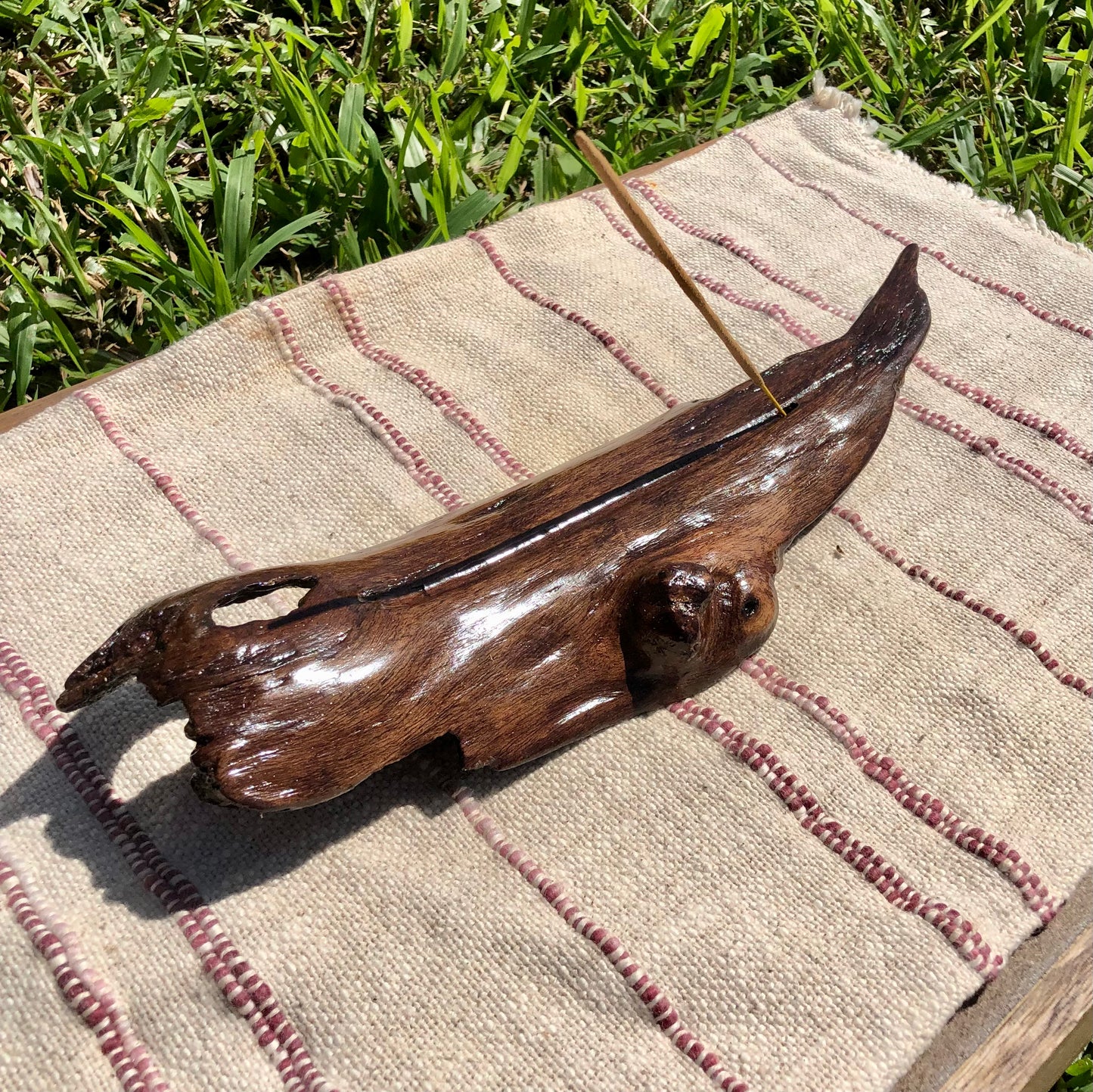Dazzling Driftwood Stick Incense Holder