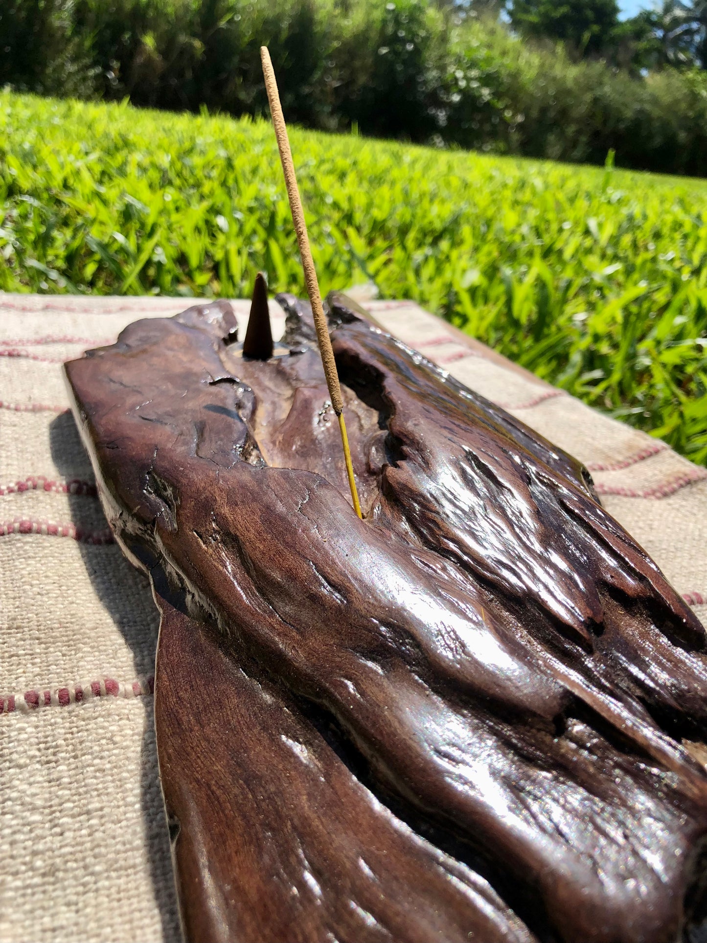 Enticing Driftwood Stick Incense Holder